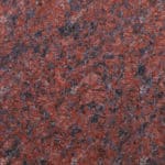 Polished Glossy Red Granite Slab